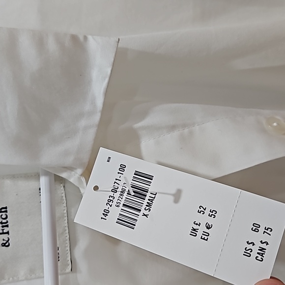 Abercrombie & Fitch Oversized Poplin Shirt - Picture 6 of 6